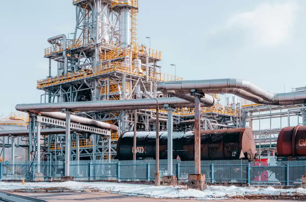 Hero Section Gas Pipeline Image