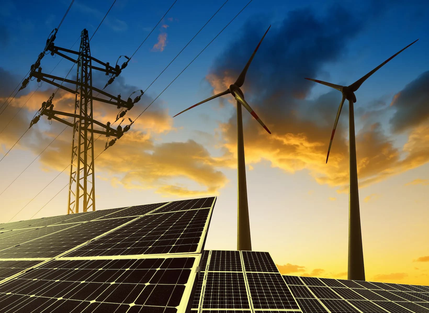 Hero Section Sustainable Energy Image